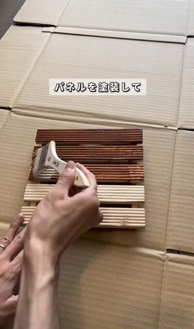 セリアとダイソーの商品を使ったDIY