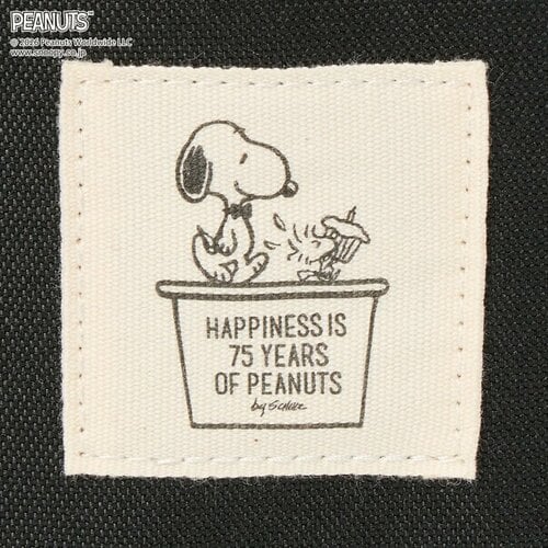 ピーナッツ(PEANUTS) 75周年 スヌーピー ショルダー付縦型ポーチ