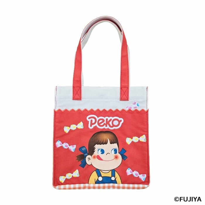 ペコとミルキー スクエアバッグ