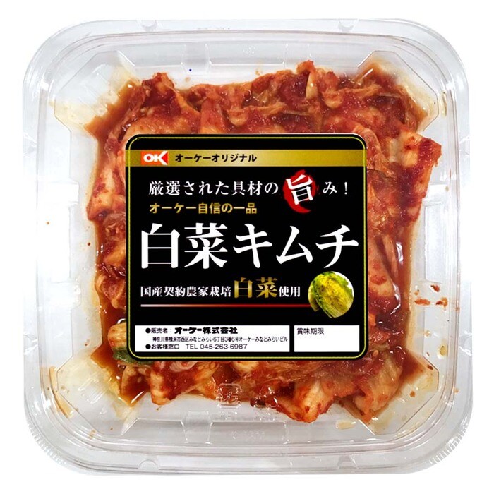 オーケー 白菜キムチ 420g