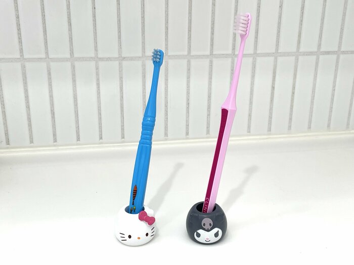 実際に歯ブラシを立ててみた!