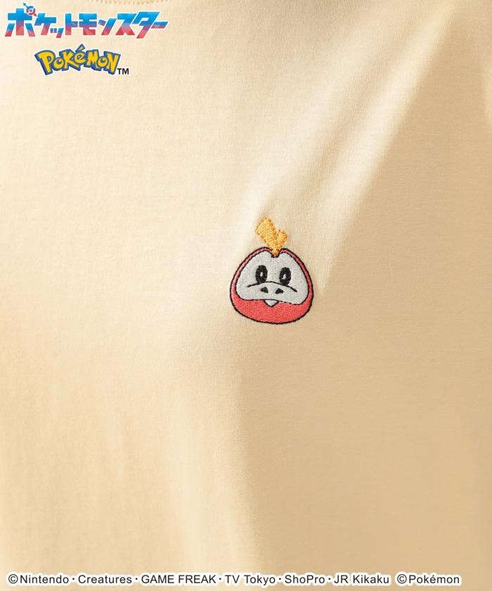 刺繍がキュートなTシャツ