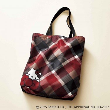 クレストブリッジチェック柄トートバッグ