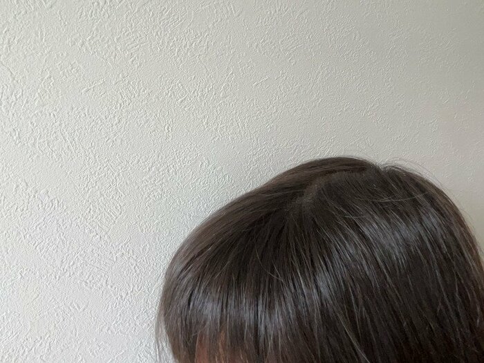 娘の髪で試してみました