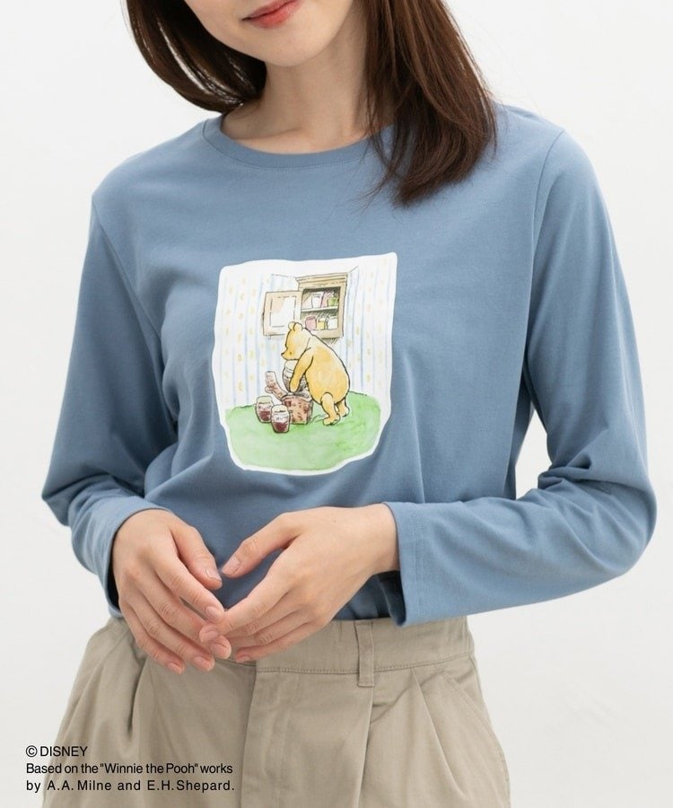 ハニーズに『プーさんTシャツ』が登場。ディズニーファンにおすすめ。大人かわいいデザインで2280円