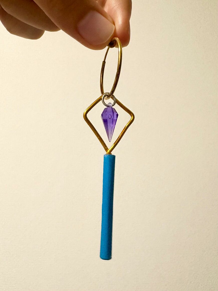 コスプレ用の自作イヤリング