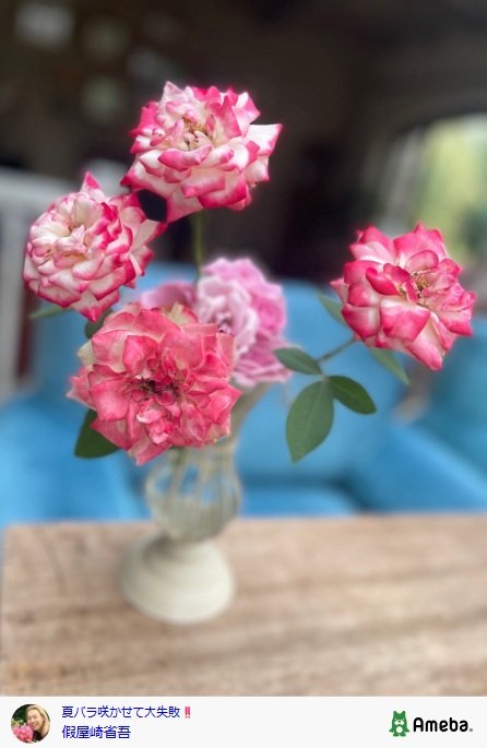 出所：假屋崎省吾のAmebaブログ 参照日：2025年9月4日