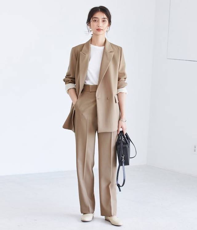 アダム エ ロペ - NIKKE ウールギャバジャケット ¥37,800（税込）