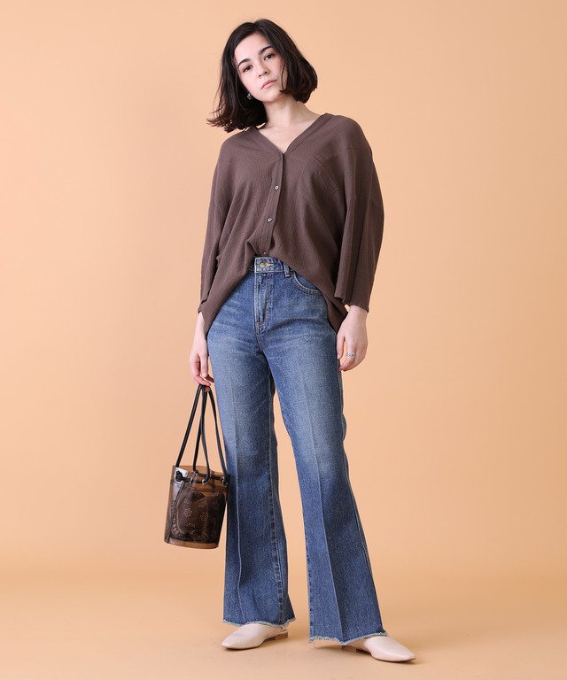 SOMETHING -FREAK'S STORE別注 RETRO FLARE フレアデニムパンツ ¥11,880（税込）