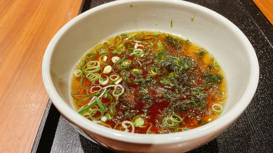 夜鳴きそばの麺抜き