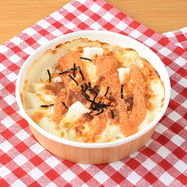 ファミリーマートの新商品:博多明太子使用!もち明太チーズグラタン