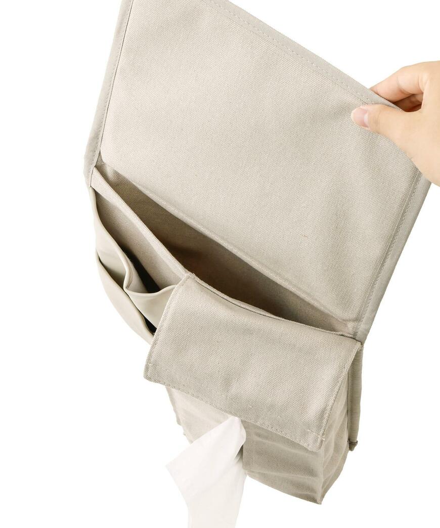 3COINS、ベッドサイド収納ポケットの画像