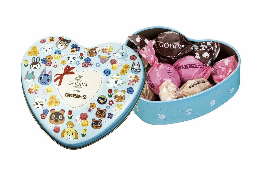 ゴディバ　「ゴディバ meets どうぶつの森」アソートメント 10粒入　画像