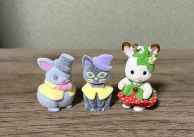 キャンドゥ、HH-3437 フロッキーオブジェ ハロウィンアニマル商品画像