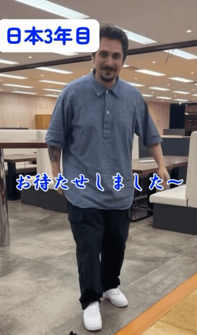 日本に染まった外国人の靴の脱ぎ方