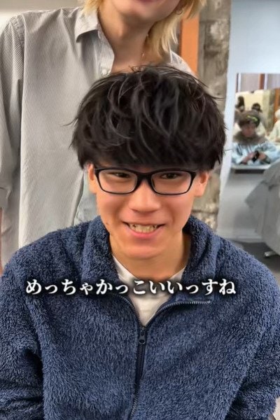 施術後の男性