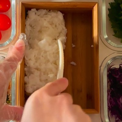 母が「女子高生」の娘のために作る【照り焼きつくねマヨ弁当】おかずの詰め方のバランスが完璧！可愛すぎる見た目で「美味しそう」と話題