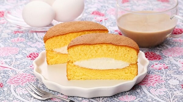 ローソンストア100の新商品:たまごのシフォンケーキ