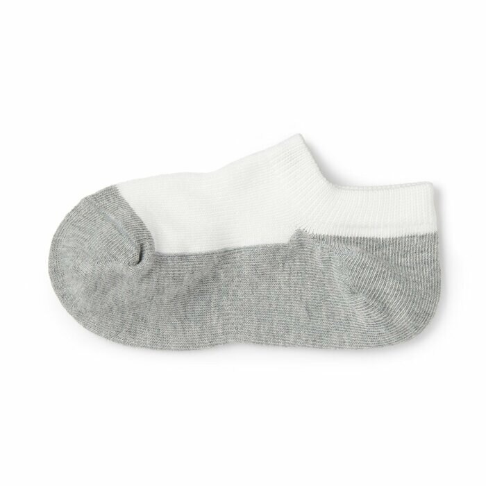 無印良品公式 キッズ 足なり直角 スニーカーイン ※配色