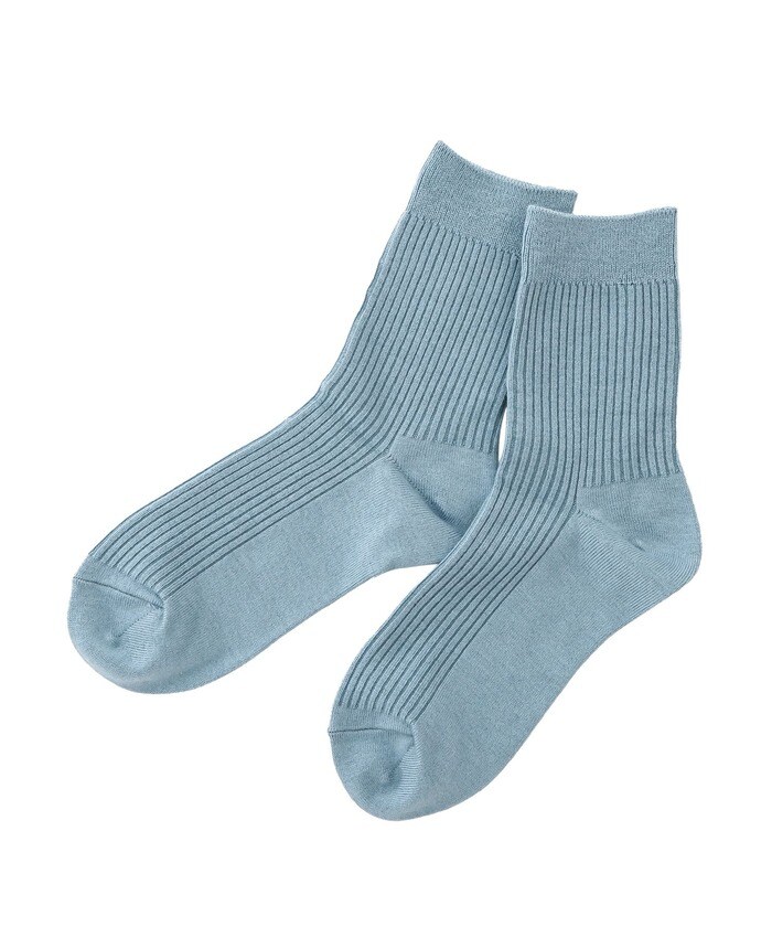 メリノウール混を用いているので、肌寒い季節の靴下にぴったり！