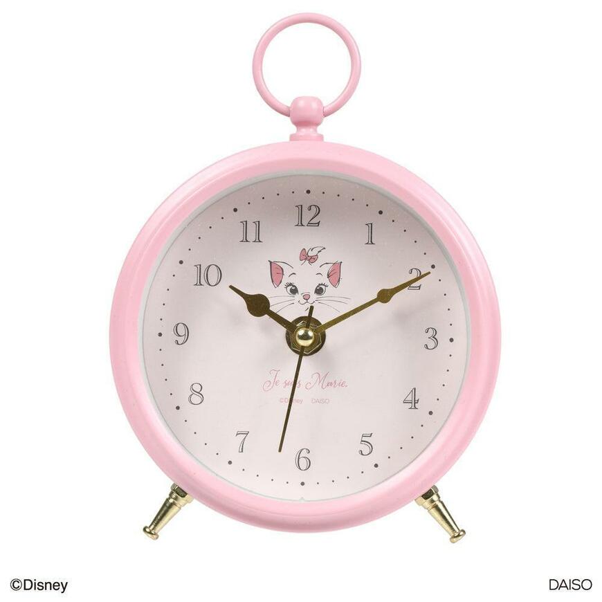出所：ダイソーネットストア 置き時計、PK（ディズニーマリー）
