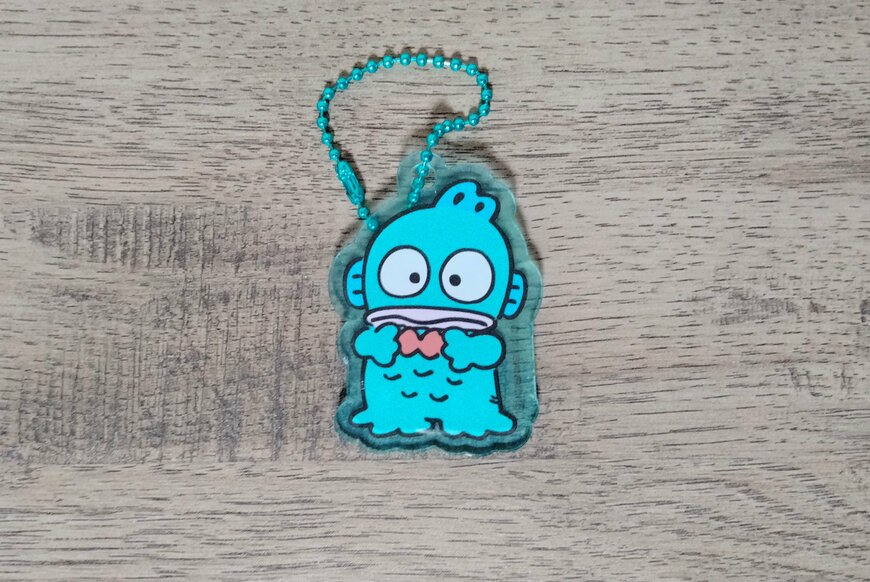 筆者撮影（セリア、アクリルキーホルダー H/G ポップ）