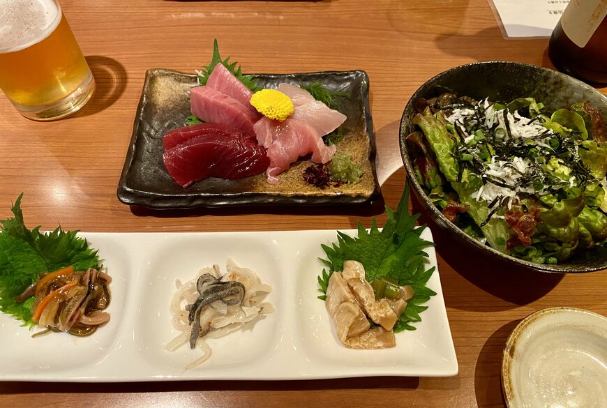 画像出所：おつまみやお造りなど（筆者撮影）