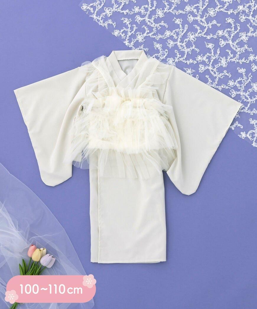 出所：パルグループ公式ファッション通販サイト 3COINS 着物：100～110cm／ひな祭り