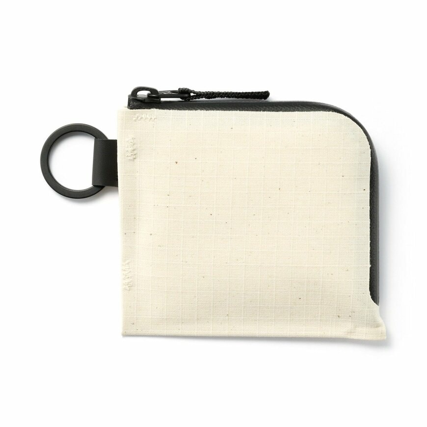 無印良品公式　耐水生地を使った　コットンウェルダー　Ｌ字財布