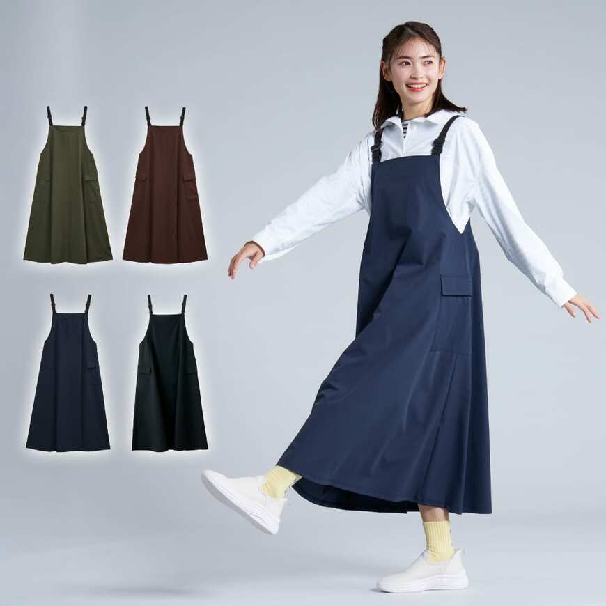 ワークマン公式 レディース撥水ジャンスカ