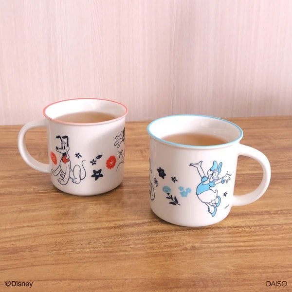 ダイソー　マグカップ（ミッキー＆フレンズ）ＦＷ