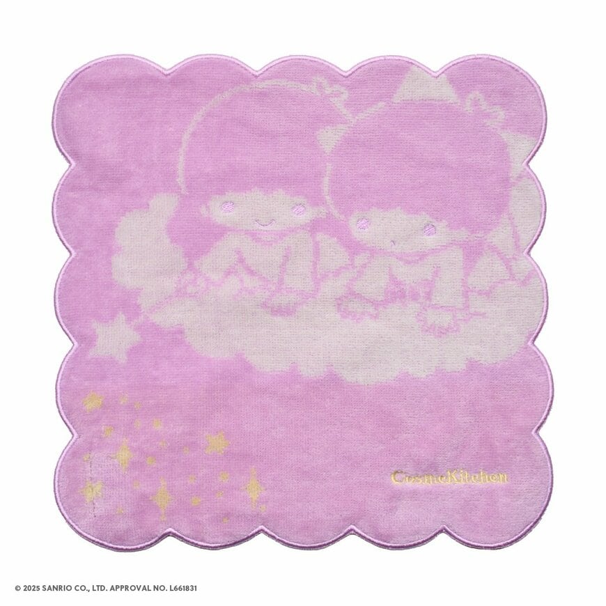 株式会社マッシュホールディングス　【Cosme Kitchen】＜Kiki&Lala＞ タオルハンカチ（ピンク）
