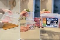 【100均収納】セリアの〈3種の保存容器〉を活用すれば...→汚れてごちゃつきやすい〈冷凍庫〉がスッキリ整う！