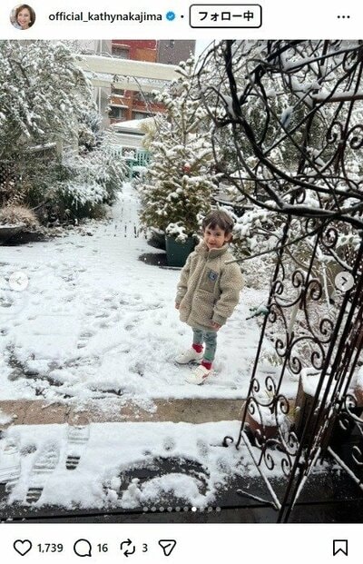 キャシー中島のInstagram投稿