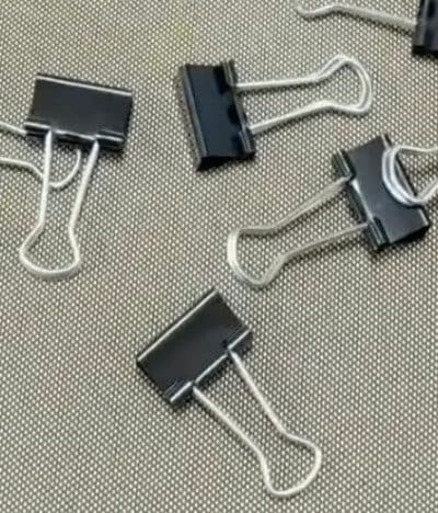 「発想力に優れているで賞！」ワンピースの裾・ノート・引き出し・ビニール紐のプチストレス→ダイソーの〈ダブルクリップ〉で解消！