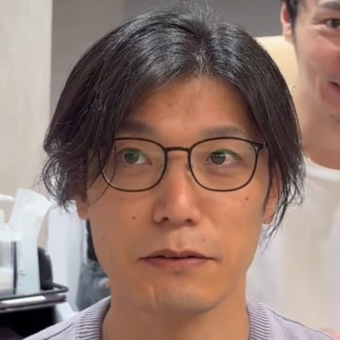 「髪の毛が薄くなってきた」40代男性がカット＆パーマで若々しい短髪にスタイルチェンジ