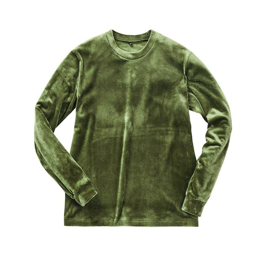 出所：ワークマン公式オンラインストア ベロアビッグシルエット長袖クルーネック