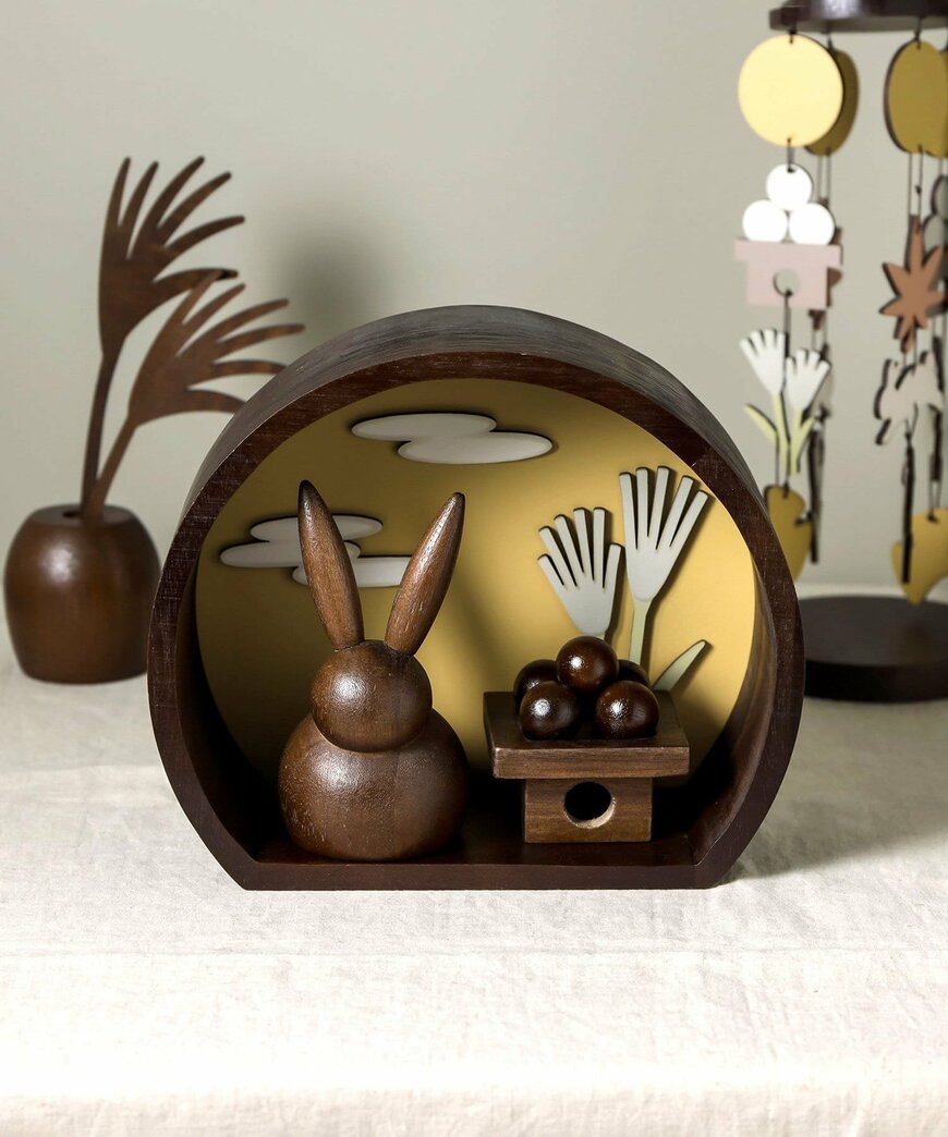 出所：3COINS公式　お月見オブジェ