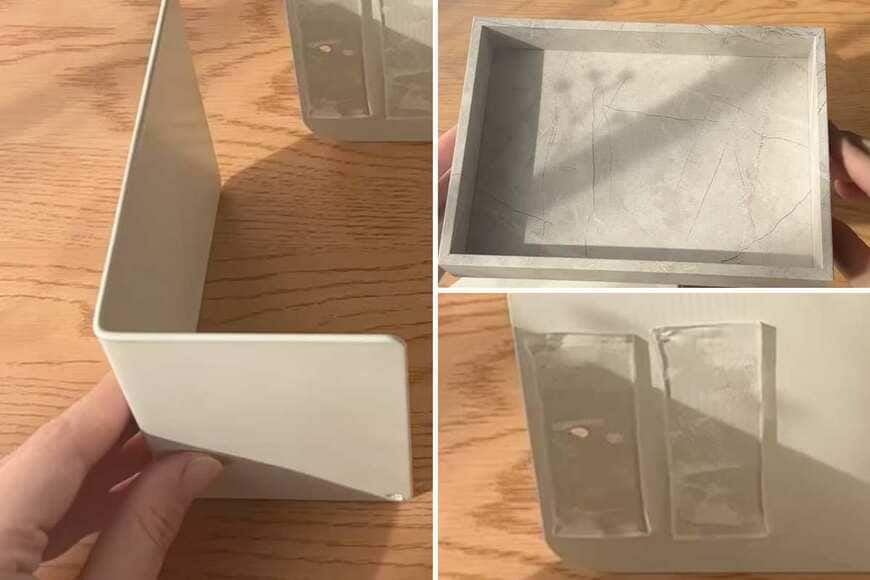 「すごいアイデア！」収納が少ない〈ベッドサイド〉に→ブックエンドとトレーでおしゃれな〈小物収納スペース〉をDIY！