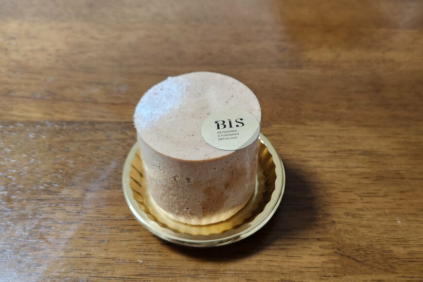 円柱のような形のモンブラン