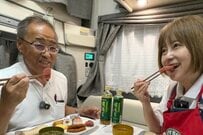 【60代夫婦の車中泊旅】岐阜のスーパーで調達した「車内ごはん」　こもどうふにかぶの漬物「やさしい味」にほっこり