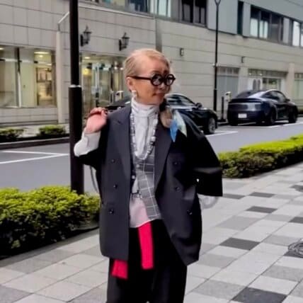 【60歳代女性ファッション】メンズジャケットを大胆に着こなす！ラフなのにおしゃれ見えコーデを紹介
