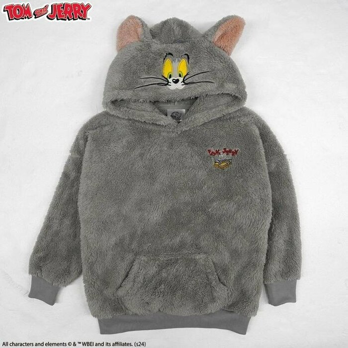 トムデザインがかわいいキッズ　プルパーカー