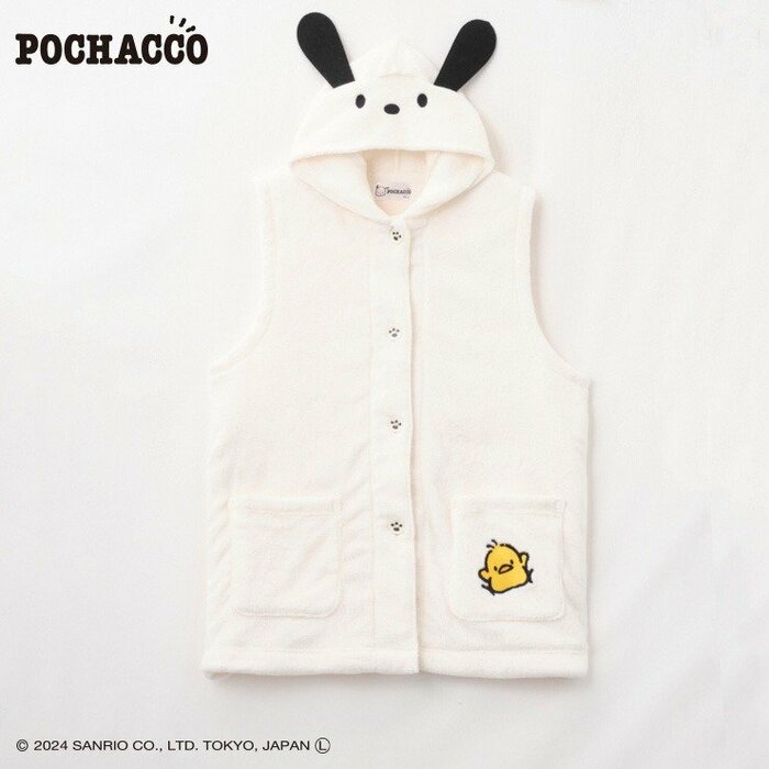 ポチャッコになりきれるフード付きルームベスト