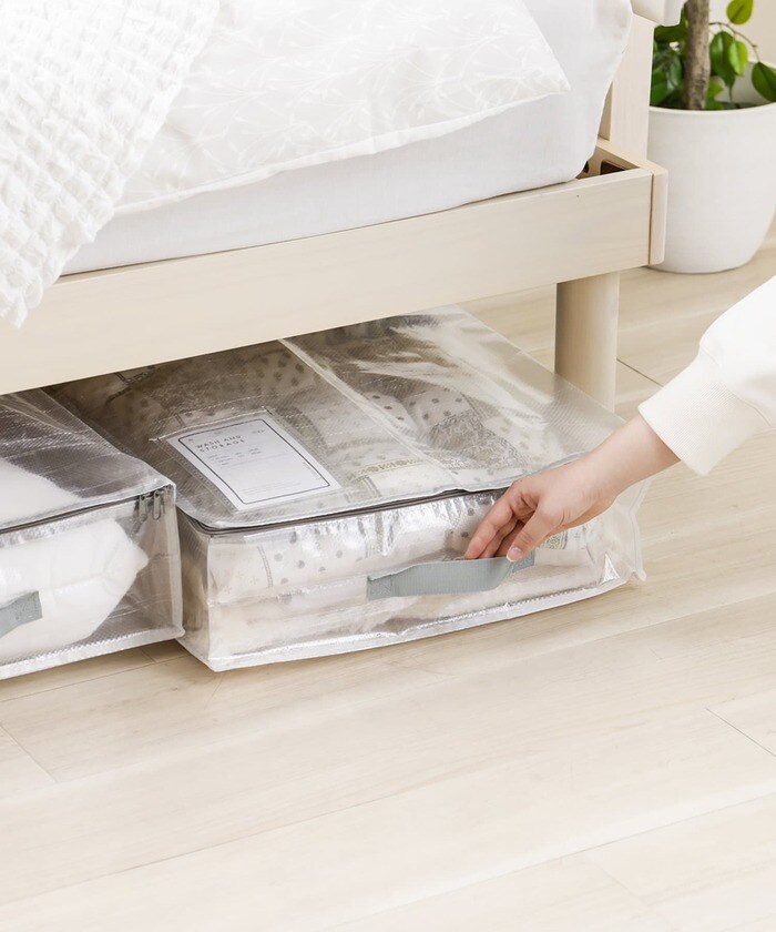 ベッド&ソファ下クリアボックス