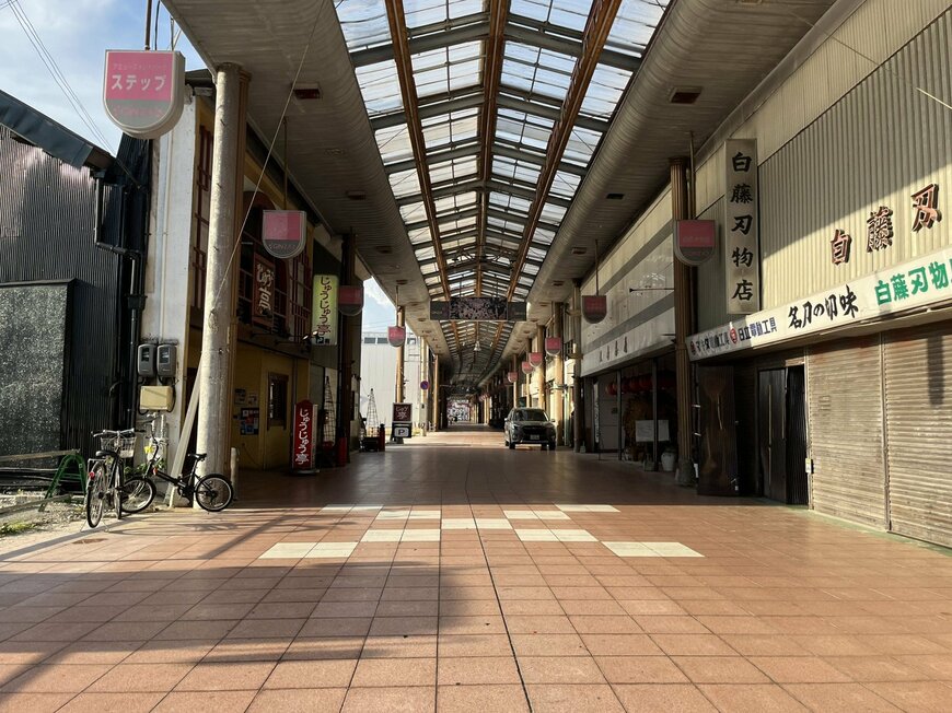 西日本のアーケード街