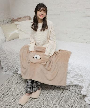 出所：Honeys Online Shopアニマルブランケット