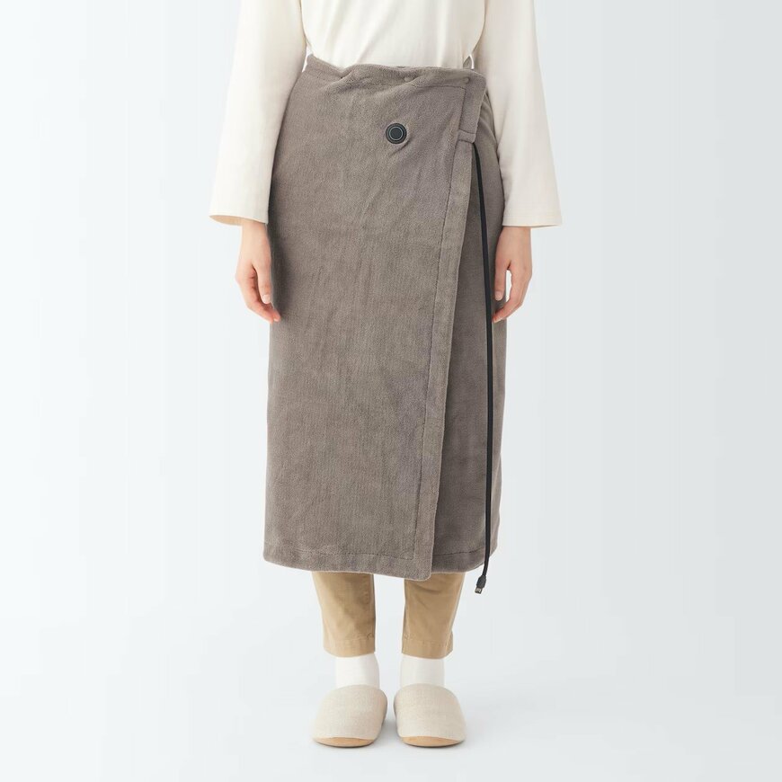 出所：無印良品公式　洗えるＵＳＢブランケット