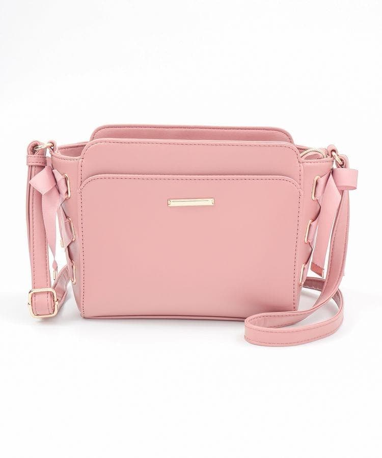 出所：ハニーズ公式通販 レースアップショルダー