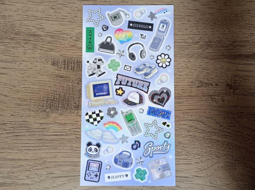 筆者撮影（セリア、TOPPiNG LAB Y2K スポーティー）